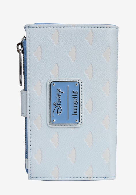 Loungefly X Disney Women'S Eeyore Snap Flap Wallet Clouds Wallet, , alternate image number null