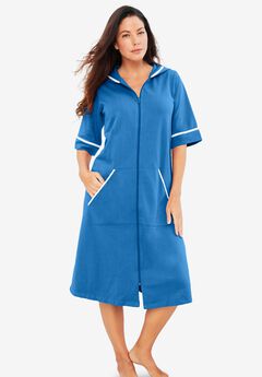 Short French Terry Robe