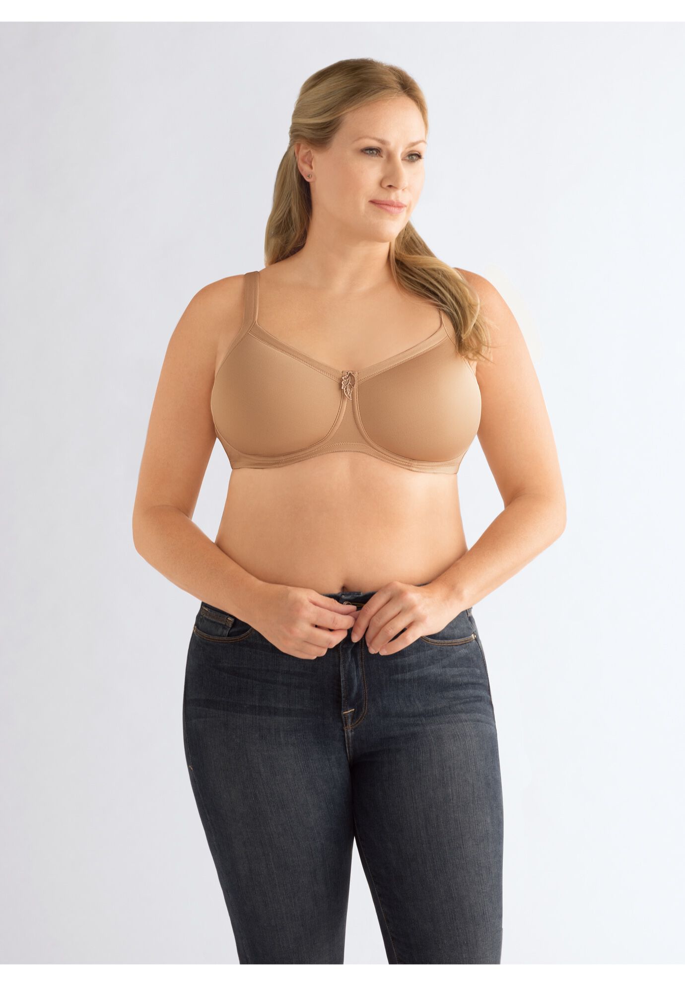 Lara Padded Wire Free Bra 2674 , NUDE, hi-res image number 0