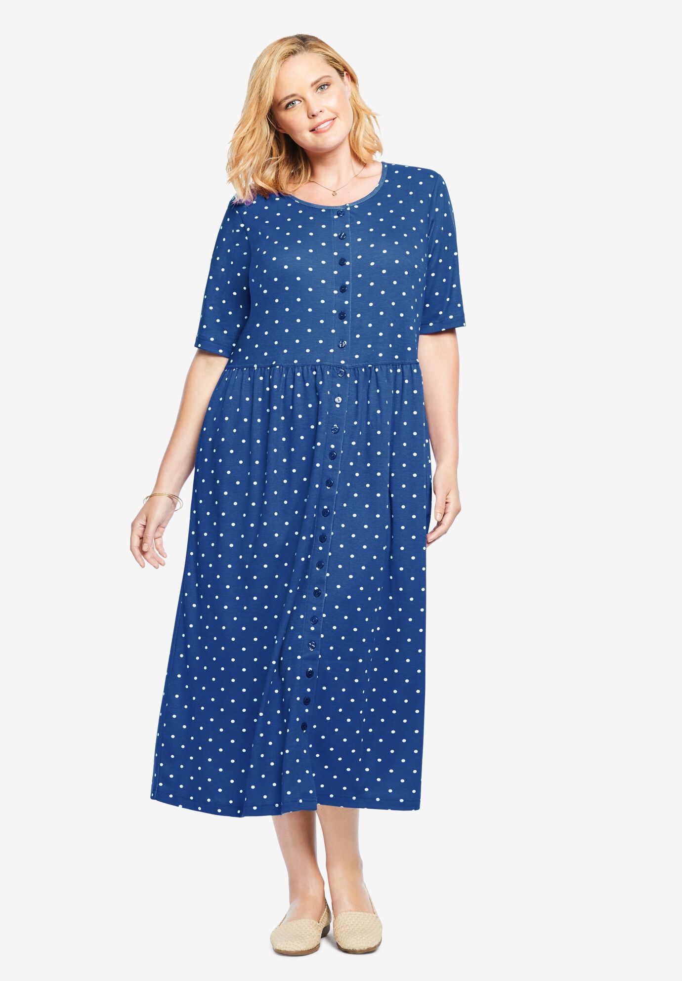 woman within casual dresses