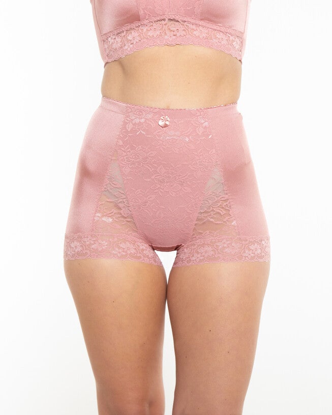 Pin Up Lace Control Panty, LIGHT PINK, hi-res image number 0