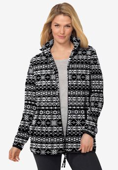 Zip-Front Microfleece Jacket