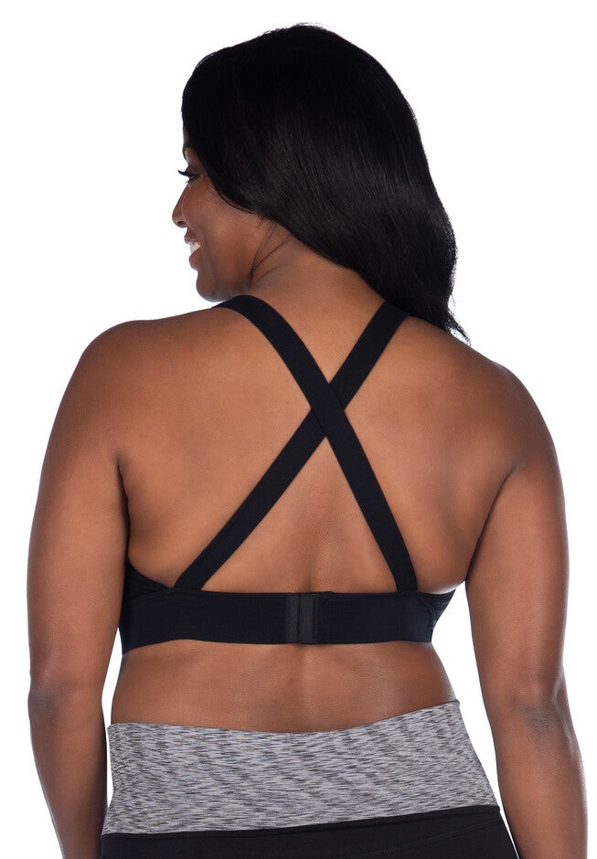 The Greta - Crossback Wirefree Bralette Bra, , alternate image number 2