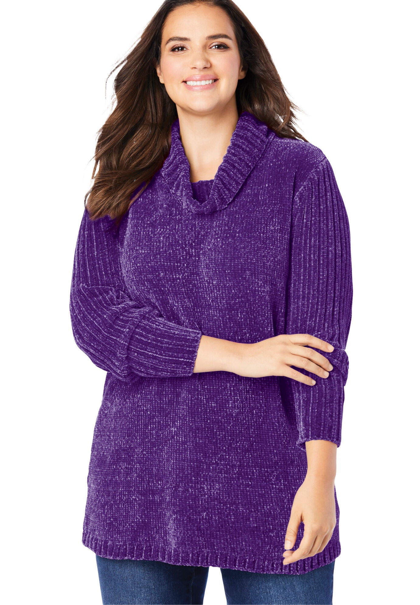 Chenille Cowlneck, , alternate image number 3