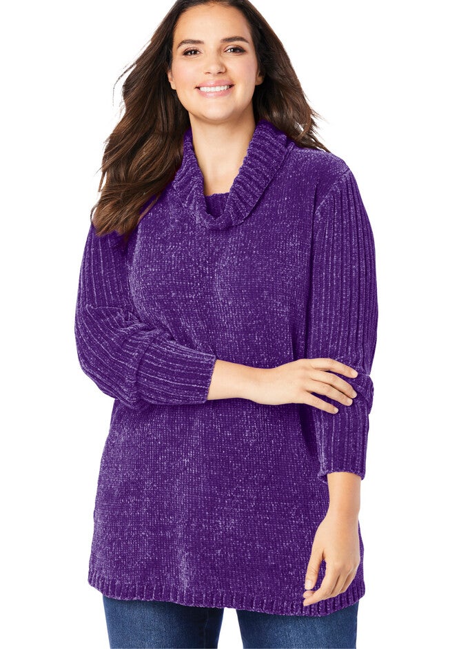 Chenille Cowlneck, , alternate image number 3