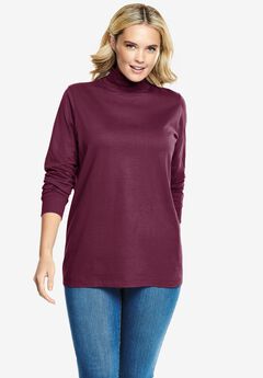 Perfect Long-Sleeve Turtleneck Tee
