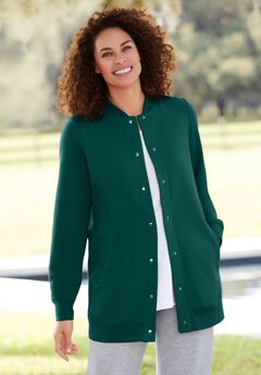Fleece Baseball Jacket