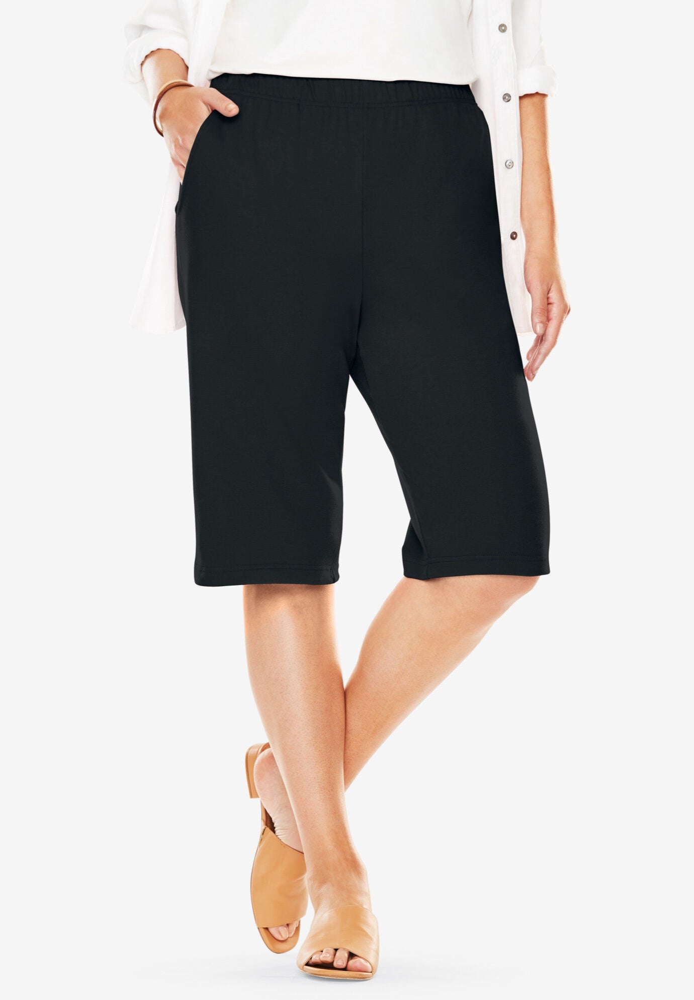 Bermuda knit top shorts