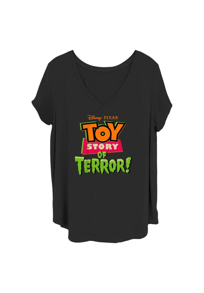 Toy Story Of Terror V-Neck T-Shirt, BLACK, hi-res image number 0
