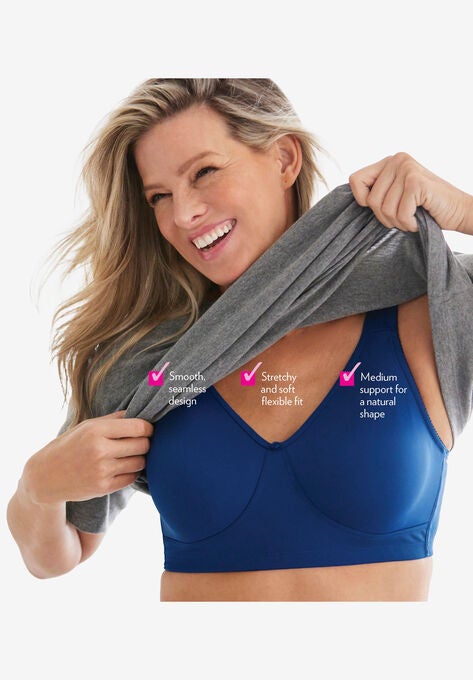 Underwire Microfiber T-Shirt Bra, , alternate image number null