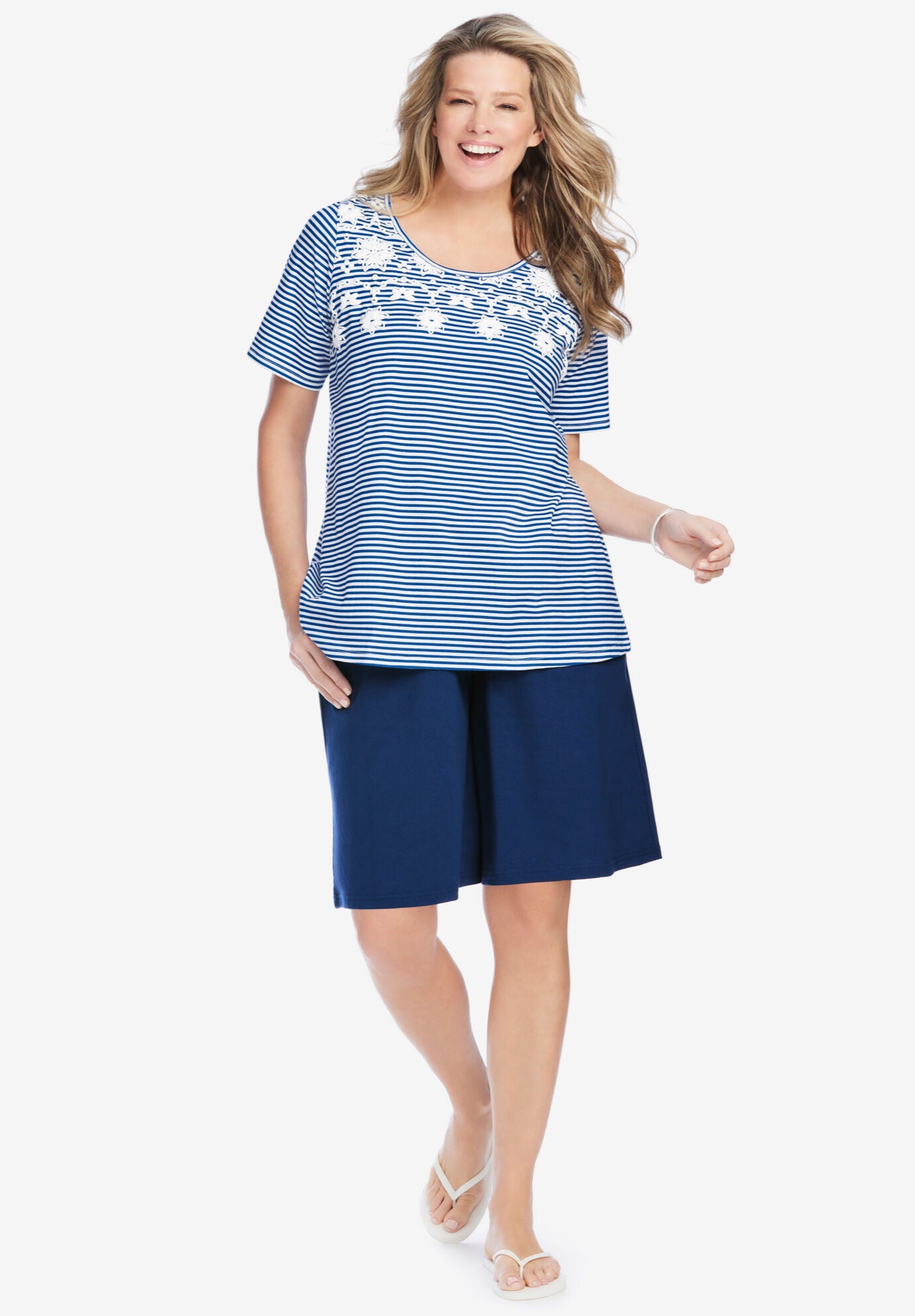 Striped Tee, , alternate image number 4