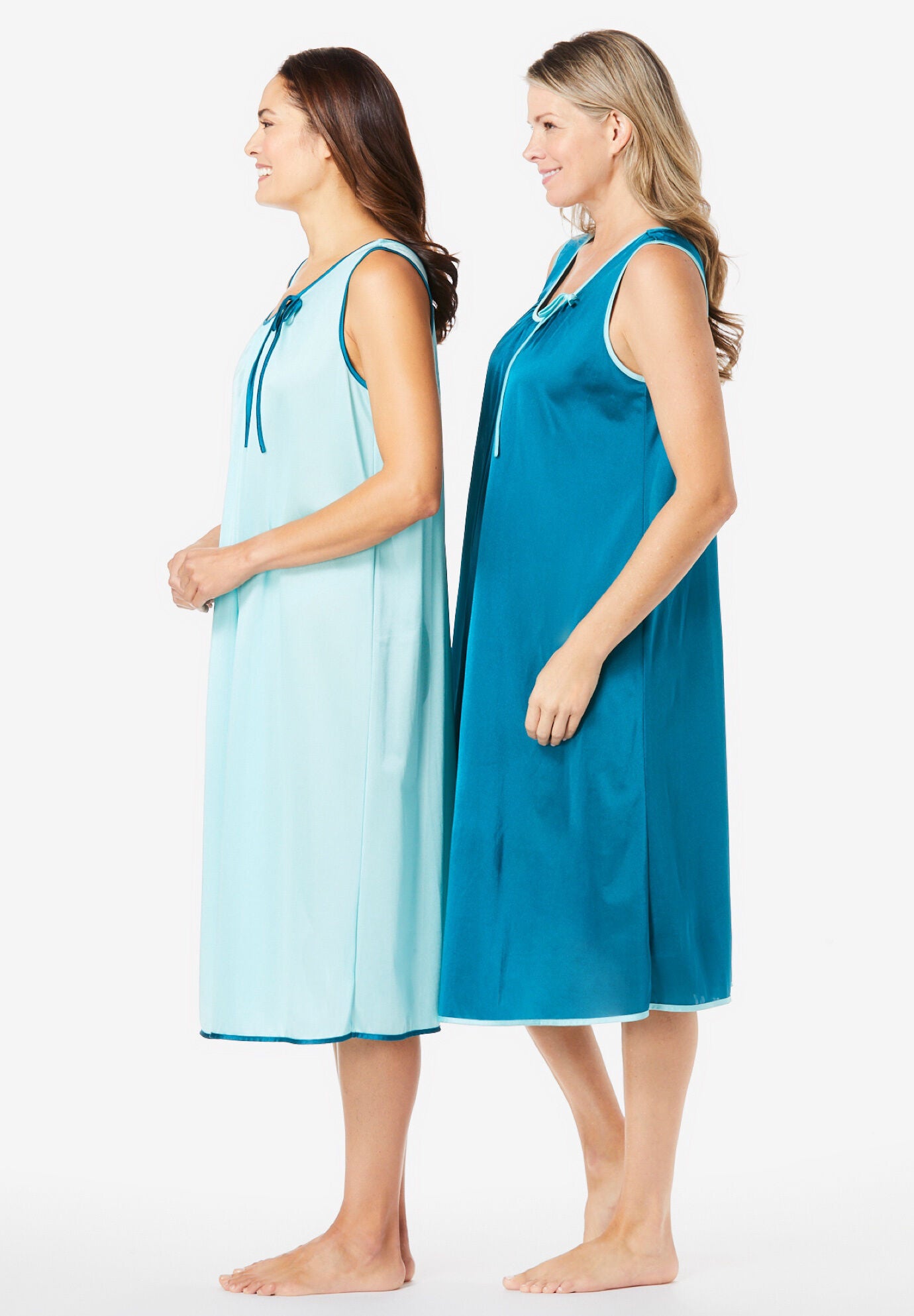 Womens sleeveless nightgown on sale
