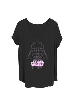 Sw Logo Drip V-Neck T-Shirt