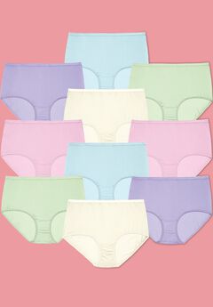 Full Coverage Cotton Brief 10-Pack