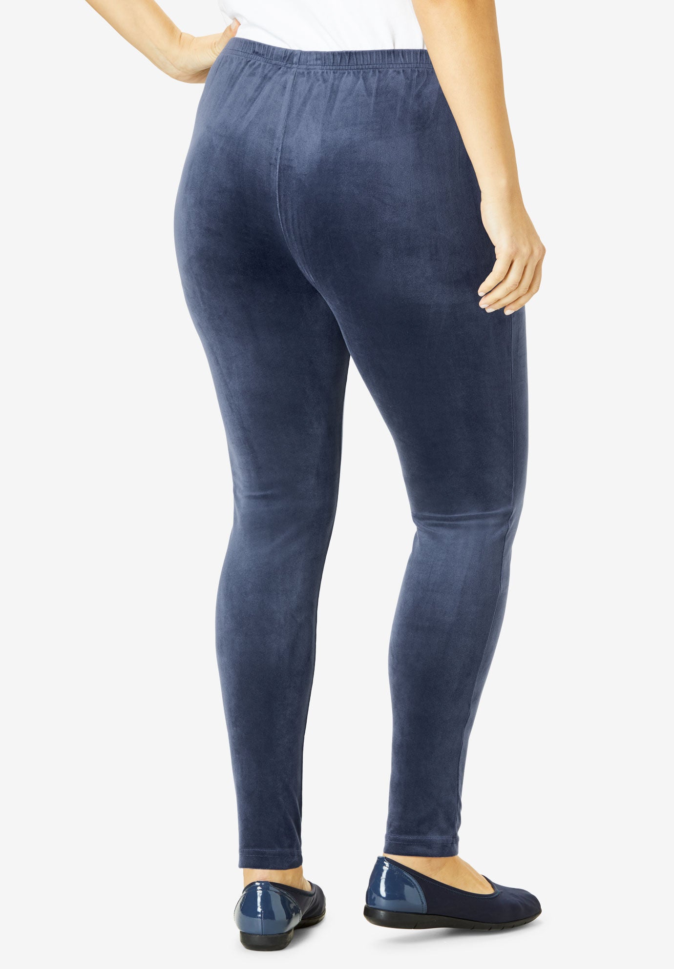 Legging velours hotsell