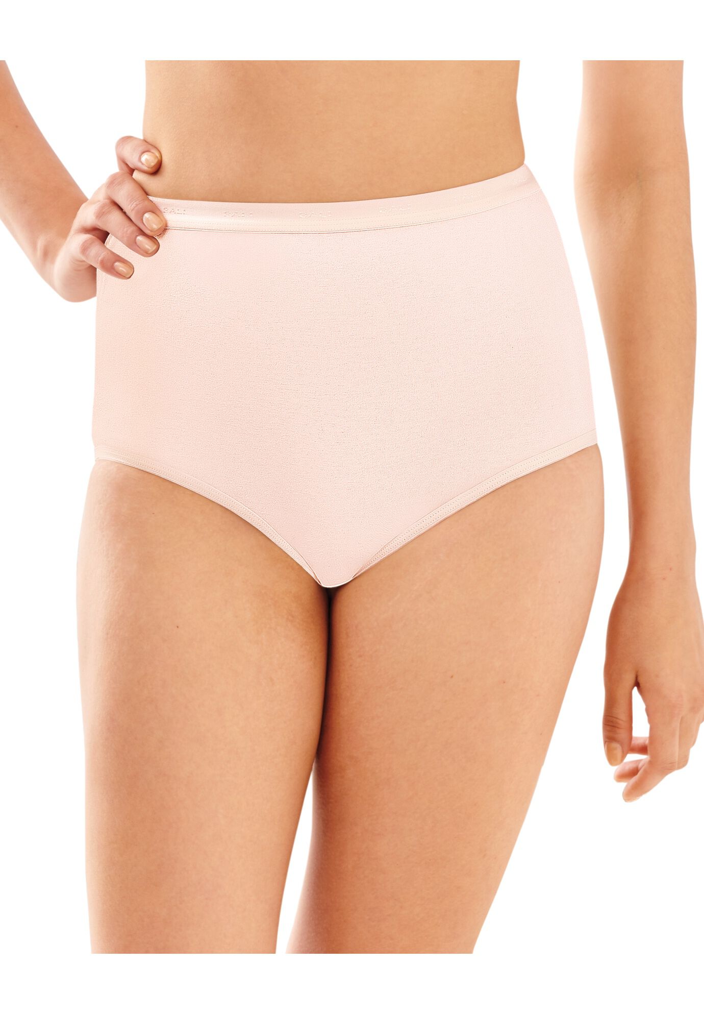 Full-Cut-Fit Stretch Cotton Brief DF2324, SILK PINK, hi-res image number 0