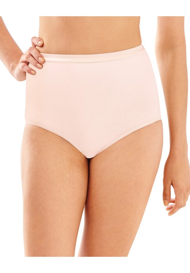 Full-Cut-Fit Stretch Cotton Brief DF2324, SILK PINK, hi-res image number 0