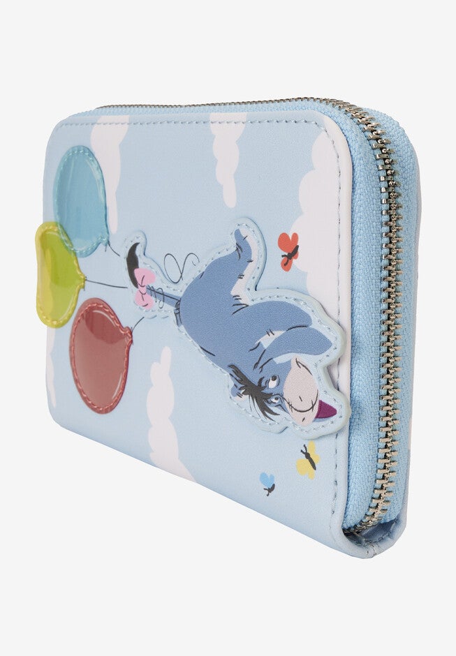 Loungefly X Disney Eeyore & Piglet With Balloons Zip Around Wallet, , alternate image number null