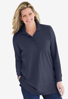 Long-Sleeve Polo Shirt