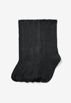 6-Pack Rib Knit Socks