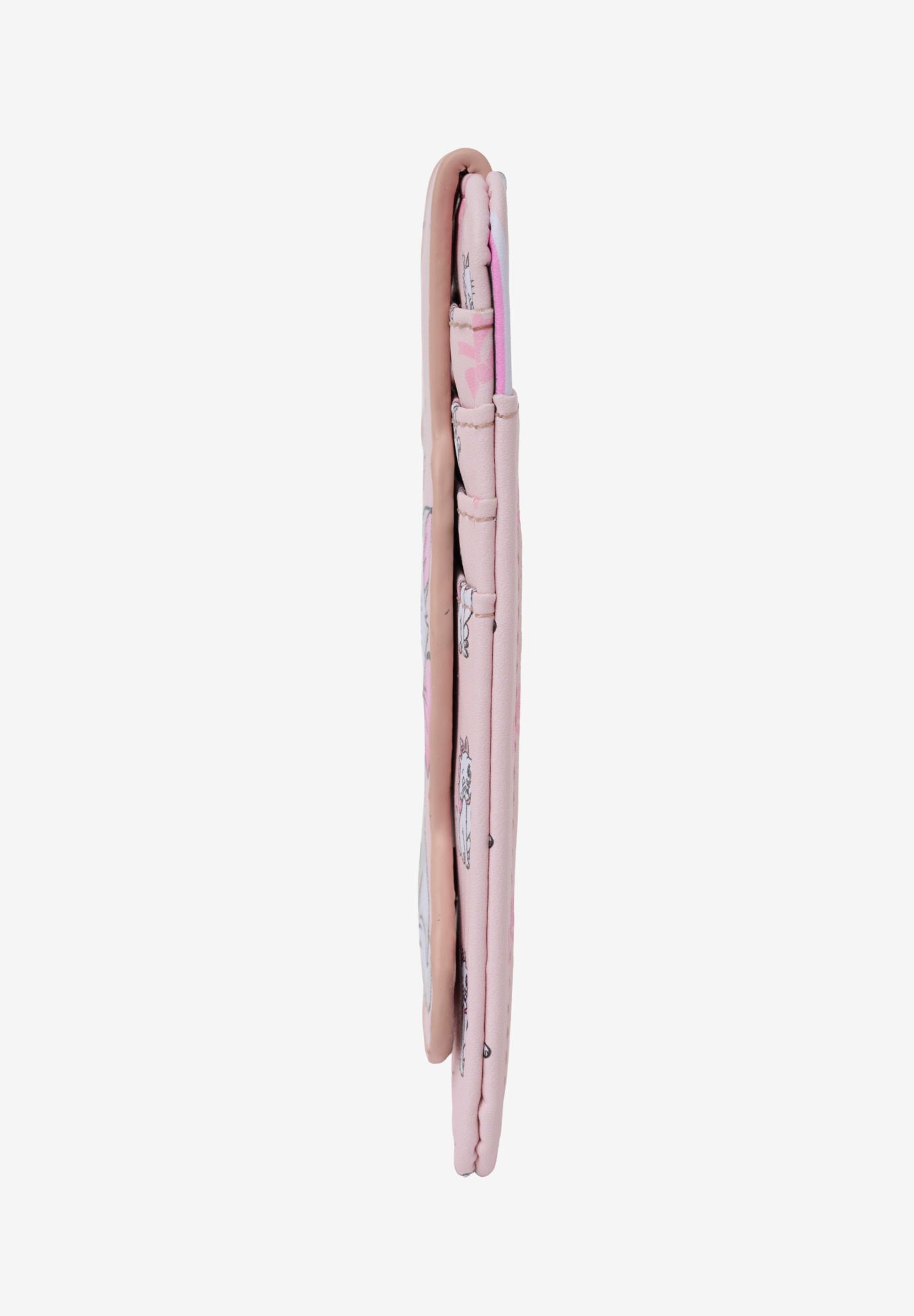 Disney Aristocats Marie Cat Card Holder Wallet Snap Pink Bow Faux Leather Cute, PINK, alternate image number 4