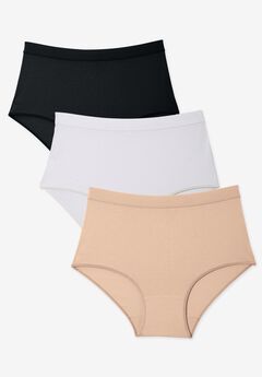 Cotton/Spandex Panty 3-Pack