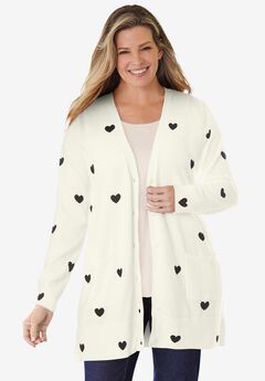 Perfect Longer-Length Cotton Cardigan