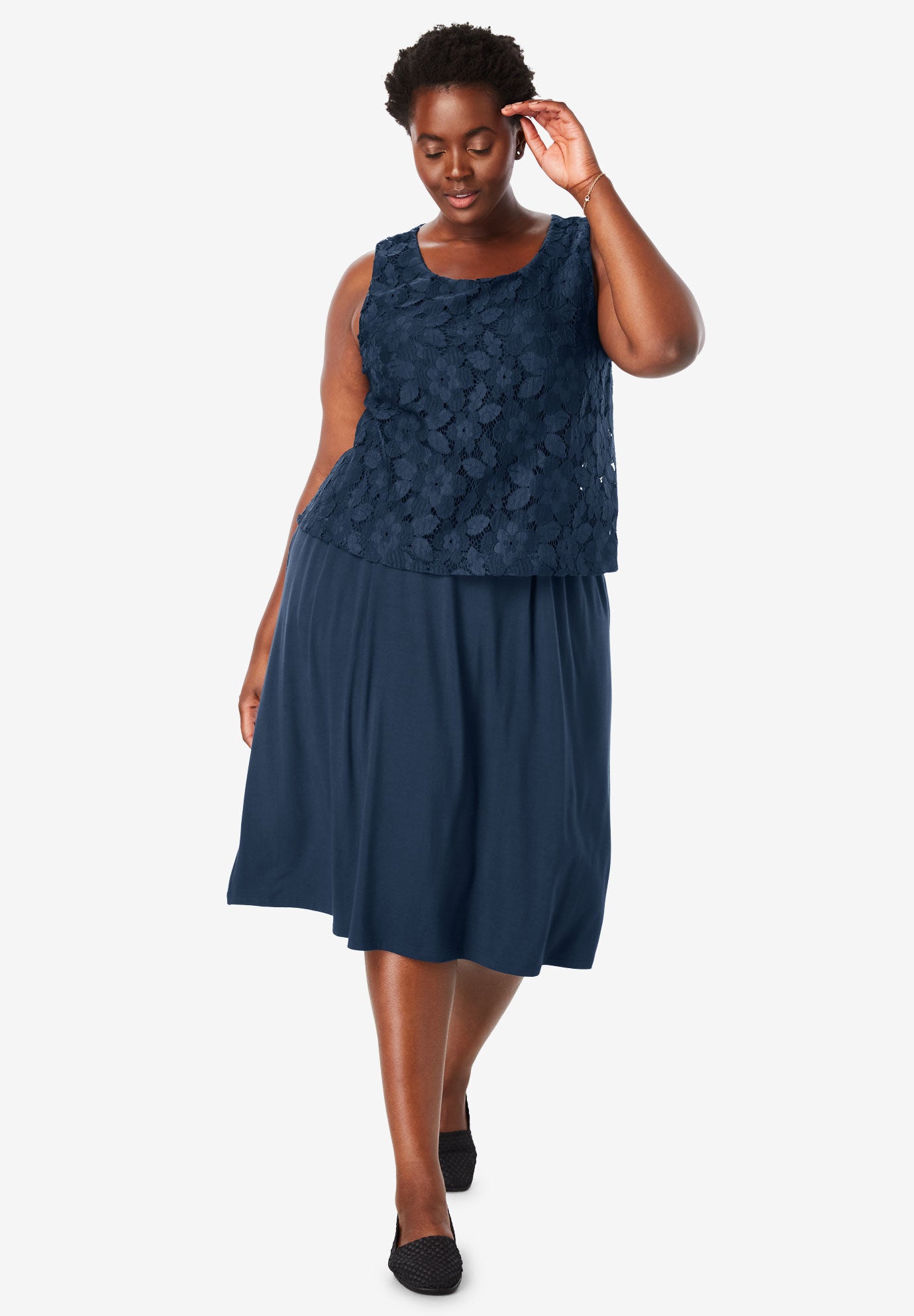 woman within formal wear