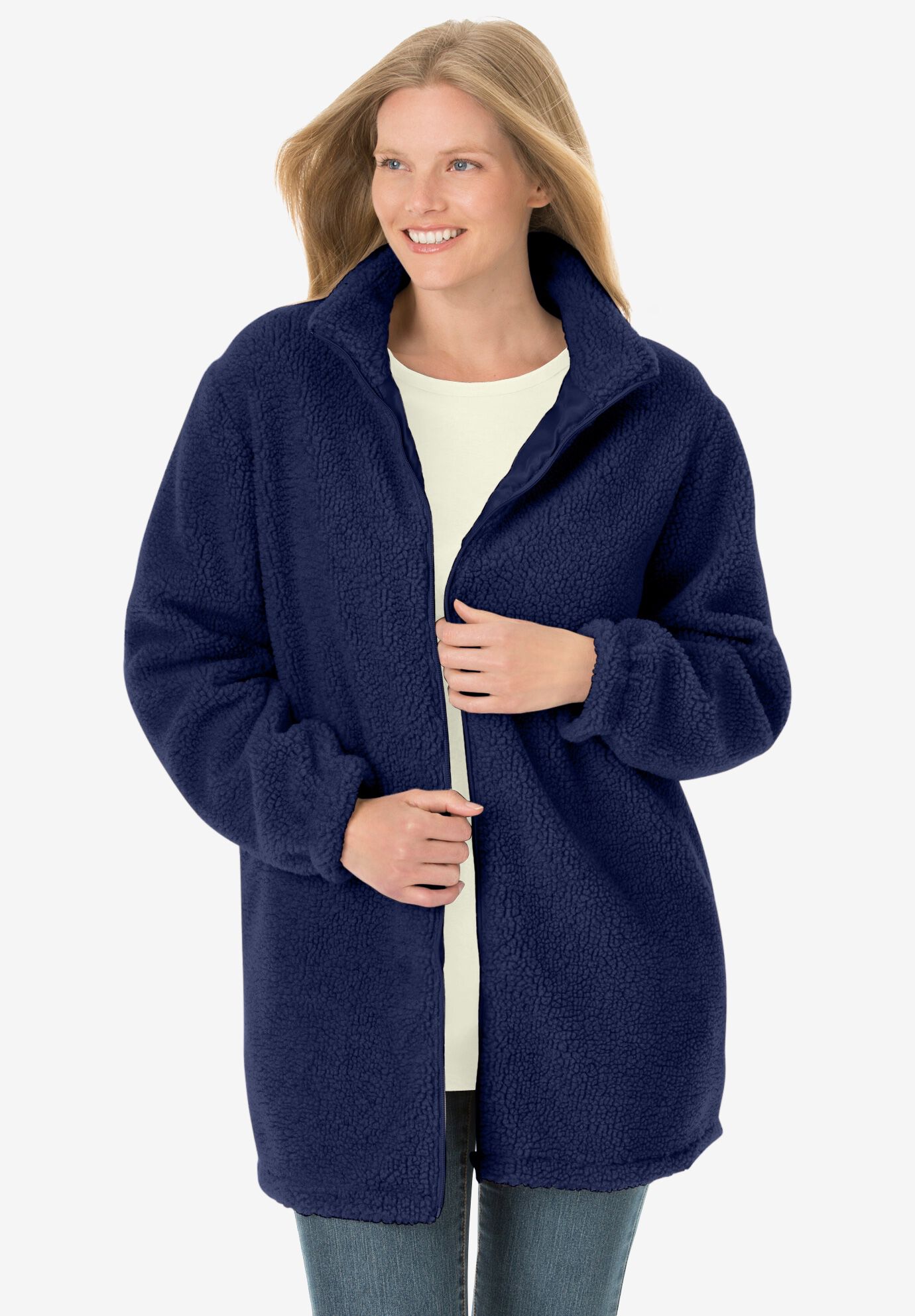Woman within 2025 berber coat