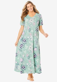 Plus Size Green Dresses