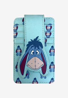 Disney Eeyore Card Holder Wallet Button Snap Closure