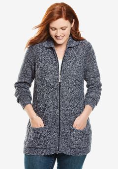 Plus Size Colorful Cardigans
