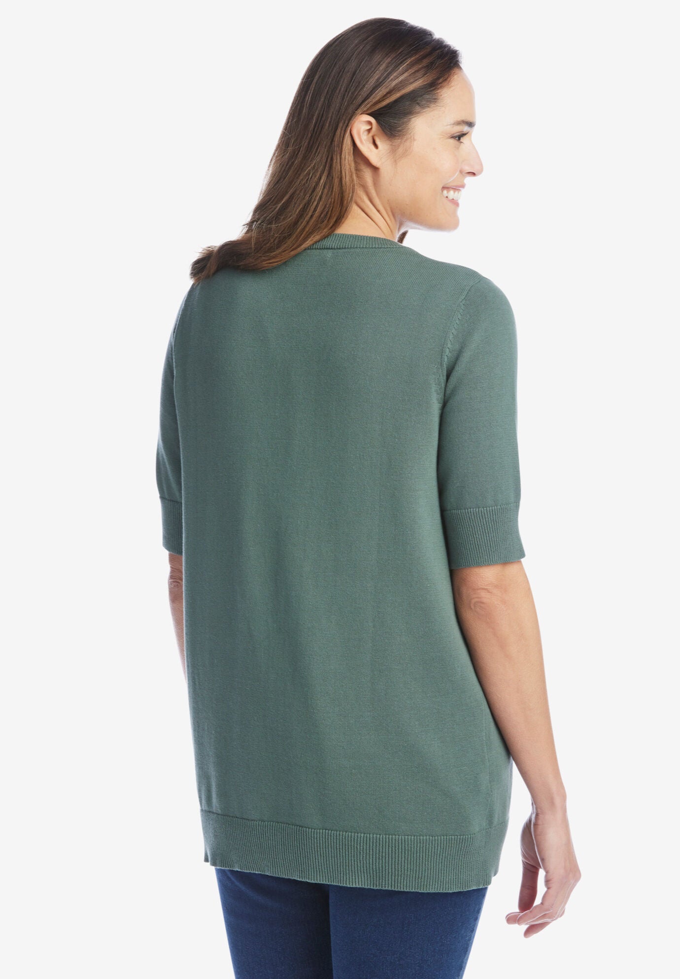 Elbow length hotsell sleeve cardigan