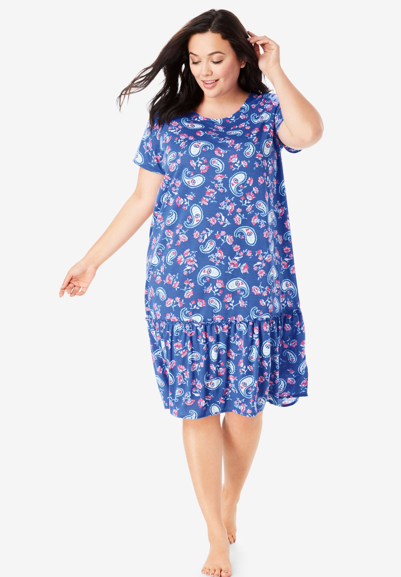 plus size nightgowns clearance