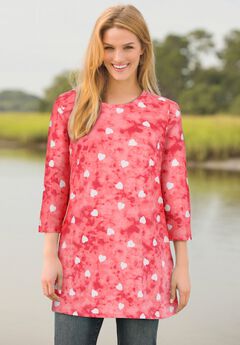 Lightweight Cotton Tunic Tops