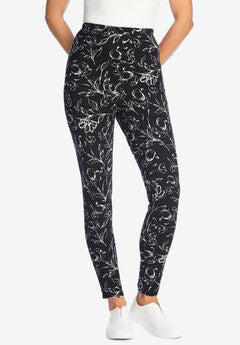 Plus Size Black Leggings