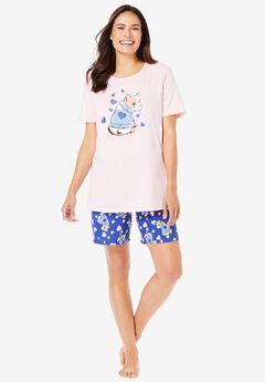 Knit PJ Short Set