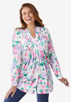 Perfect Pintuck Tunic