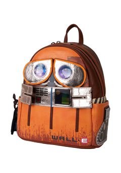 Loungefly x Pixar WALL-E Mini Backpack with Coin Bag Cosplay Lenticular