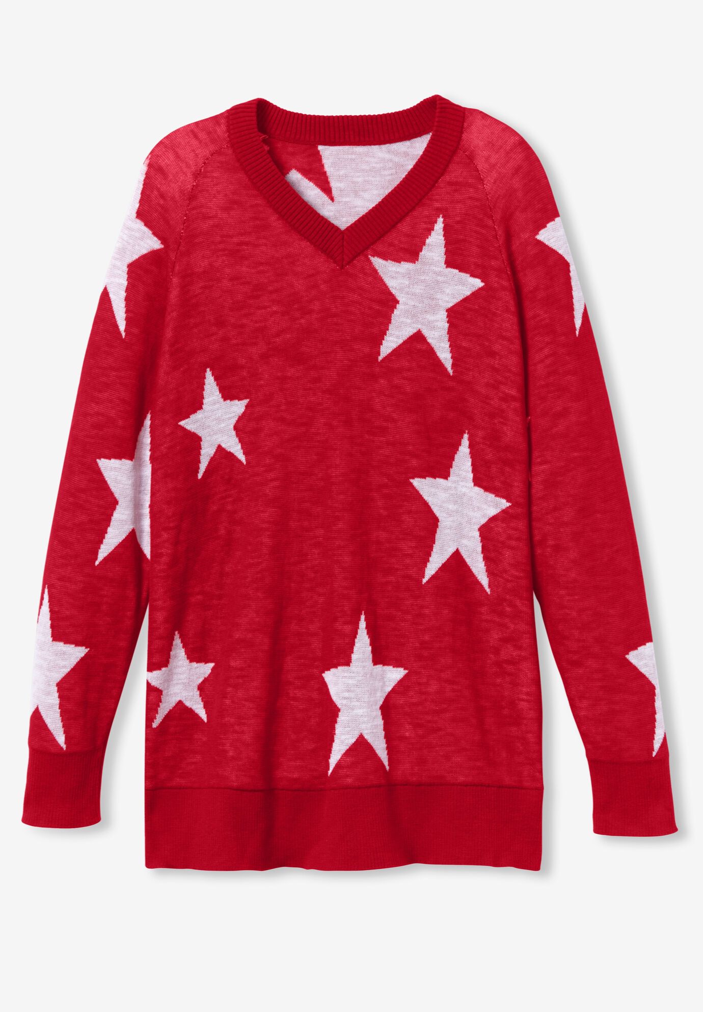 Cotton Lightweight Pullover, , alternate image number 3