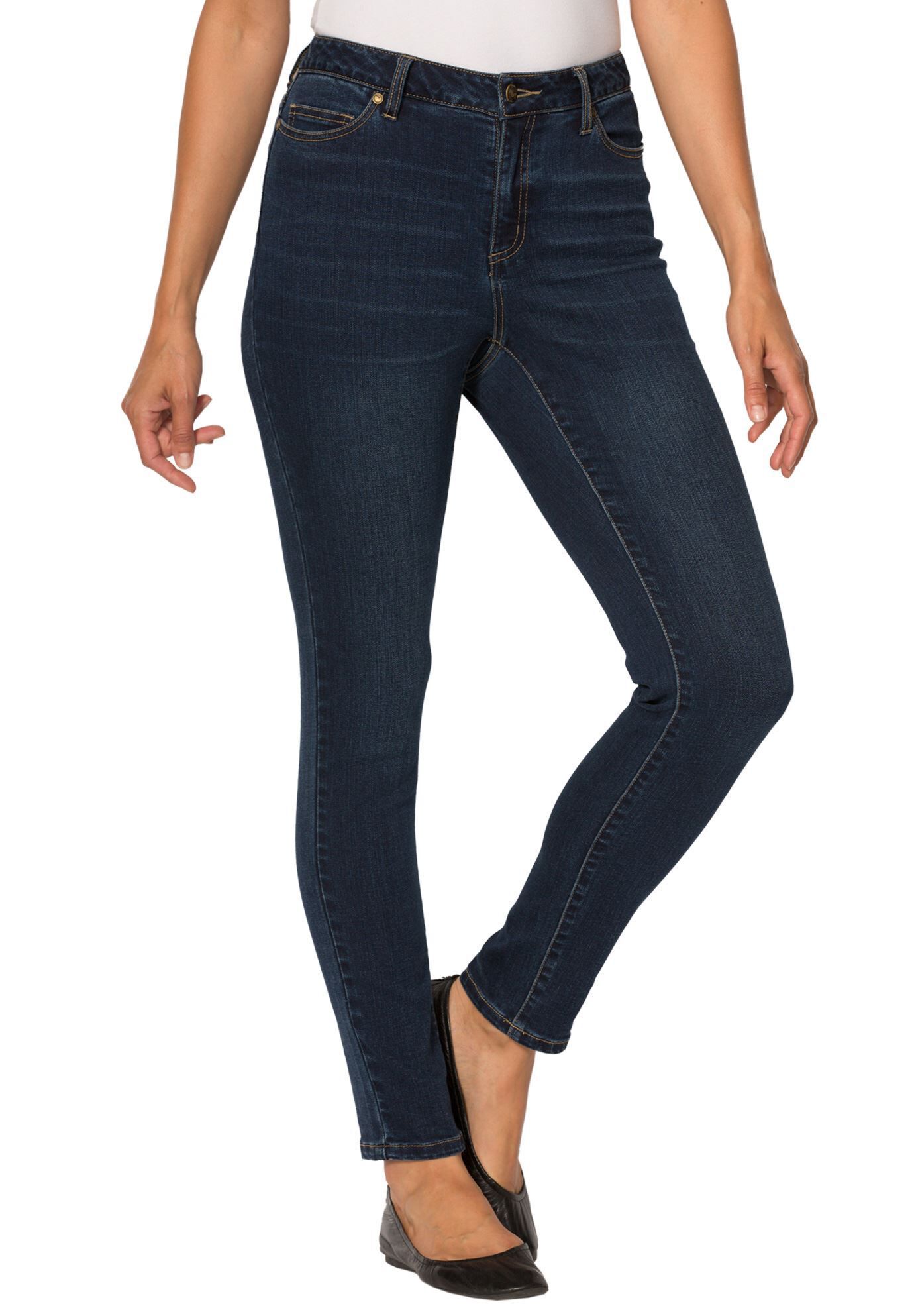 woman within skinny jeans