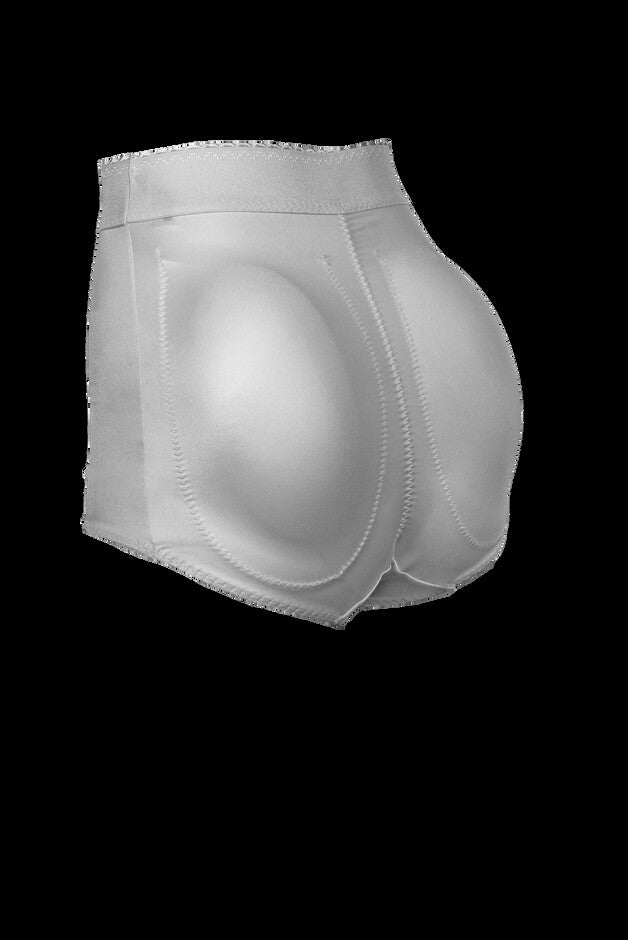 High Waist Padded Panty Light Control, WHITE, on-hover image number 1