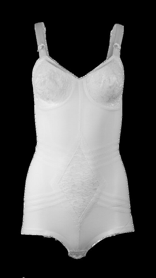 Body Briefer Firm Shaping, WHITE, alternate image number 2