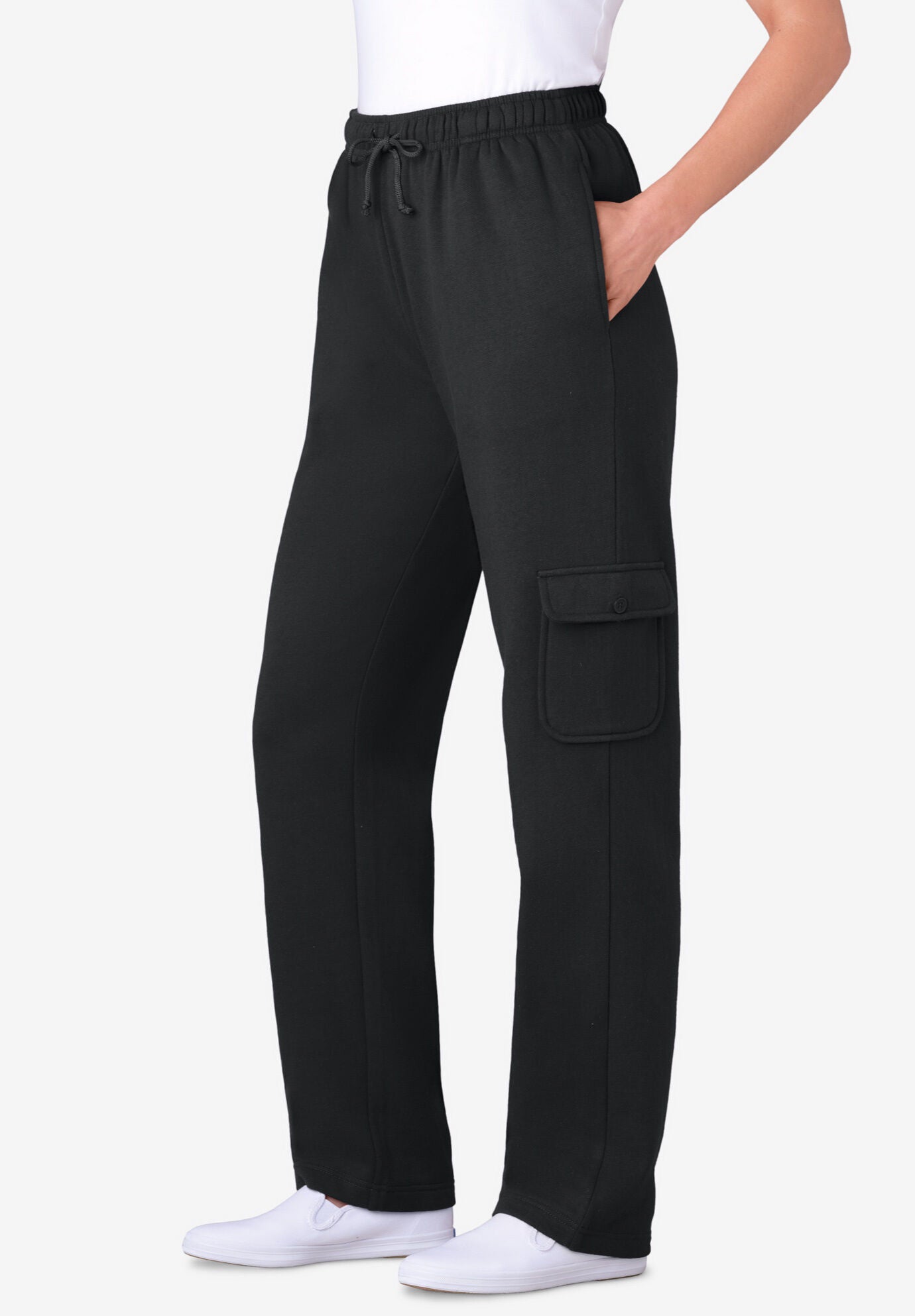 Fleece Cargo Sweatpant