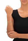 4-Piece Beaded Earrings and Bracelet Set in Goldtone, , alternate image number null