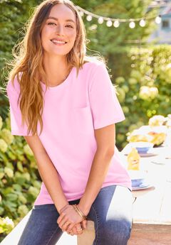 Perfect Crewneck Pocket Tee