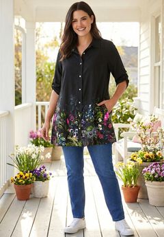 Snap Swing Pocket Tunic