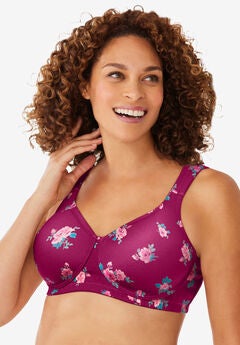 Microfiber Wireless Lightly Padded T-Shirt