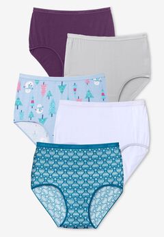 5-Pack Tag-free Full Coverage Cotton Brief