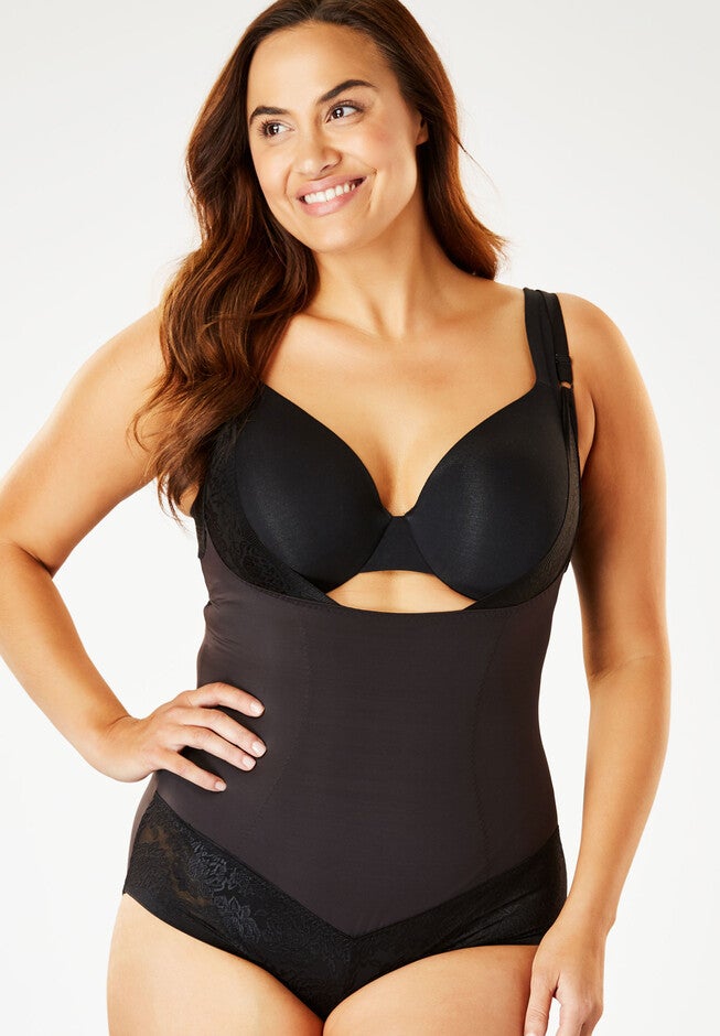 Maidenform® Firm Control Body Briefer, BLACK, hi-res image number null
